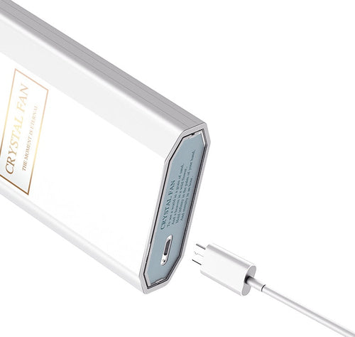 Portable Perfume Fan – USB Rechargeable Fragrance Diffuser