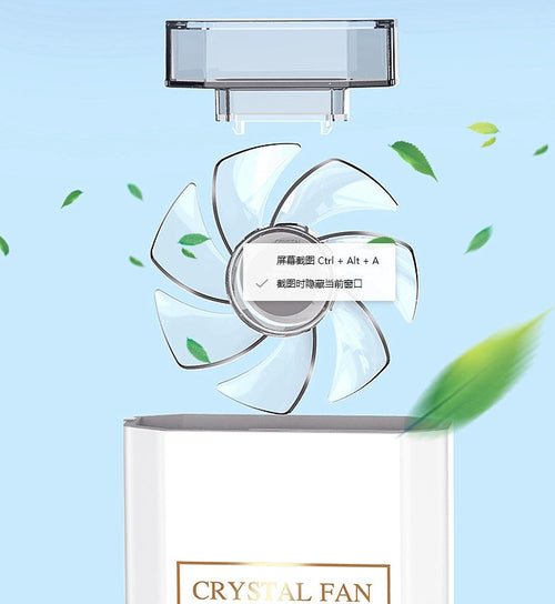 Portable Perfume Fan – USB Rechargeable Fragrance Diffuser